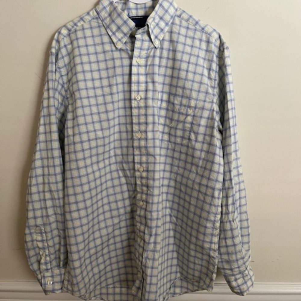 Nautica Men's Plaid Button Down Shirt